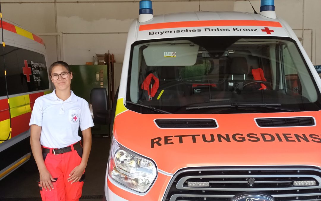 Antonia beim BRK