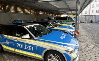 Entdeckerdate Noah bei der Polizei