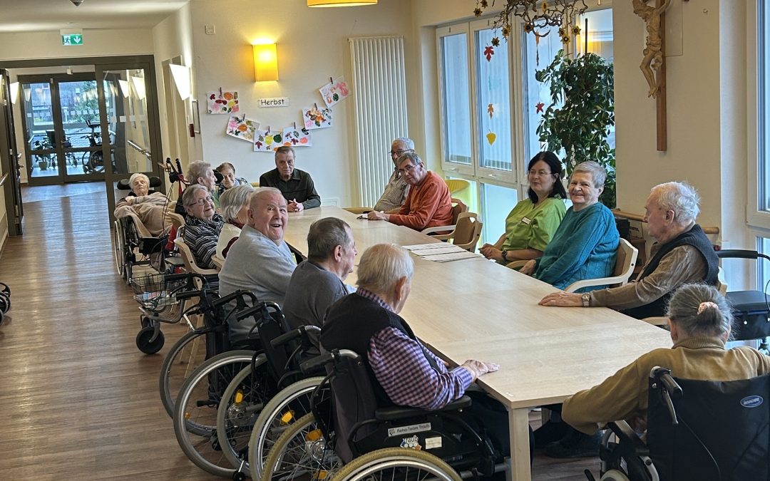 Entdeckerdate Noah im Altenwohnheim